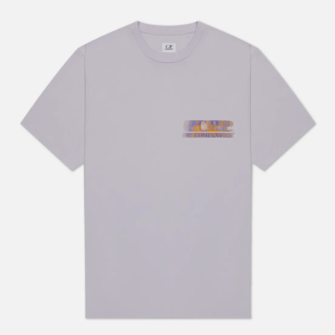 C.P. Company Мужская футболка Treated Blurred Logo