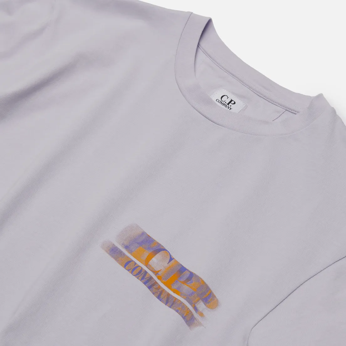 C.P. Company Мужская футболка Treated Blurred Logo