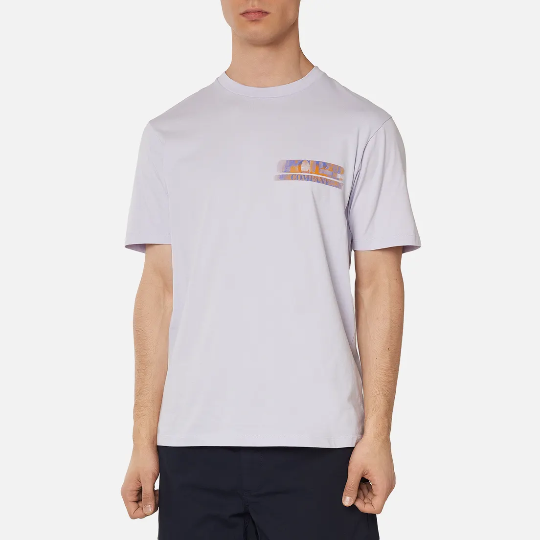 C.P. Company Мужская футболка Treated Blurred Logo