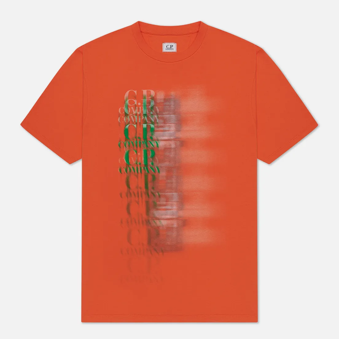 C.P. Company Мужская футболка Treated Blurred More Logo