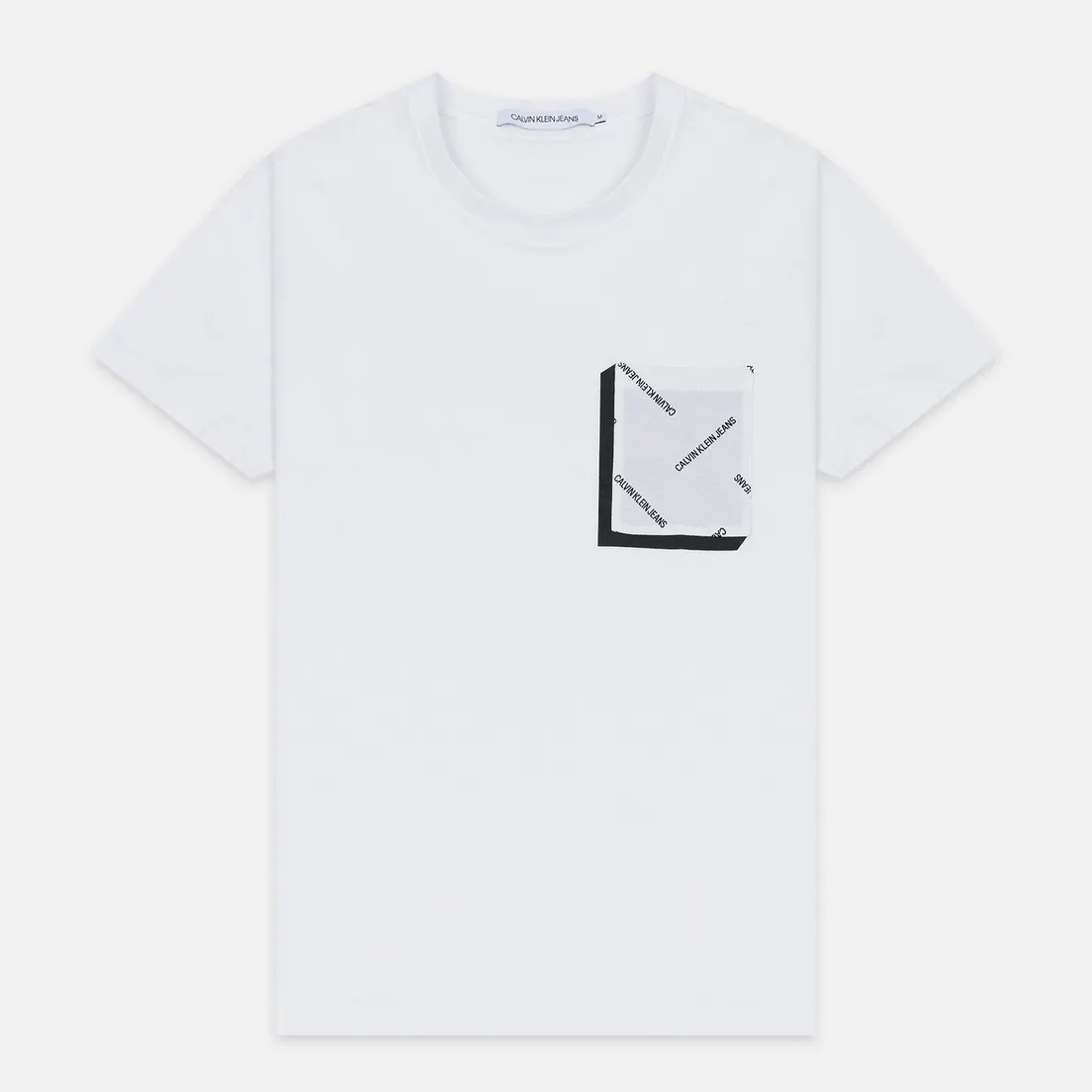 Calvin Klein Jeans Мужская футболка All Over Print Pocket 3D