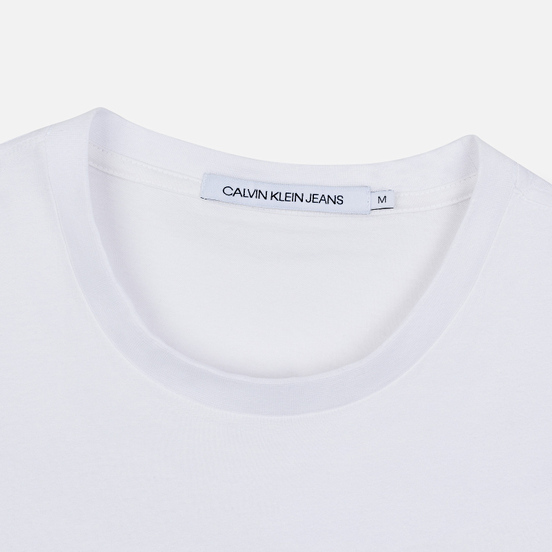 Мужская футболка Calvin Klein Jeans All Over Print Pocket 3D Bright White/Black