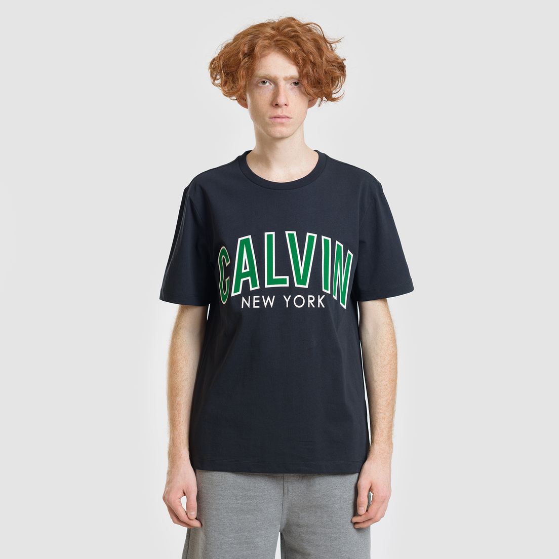 Calvin Klein Jeans Мужская футболка Curved Varsity