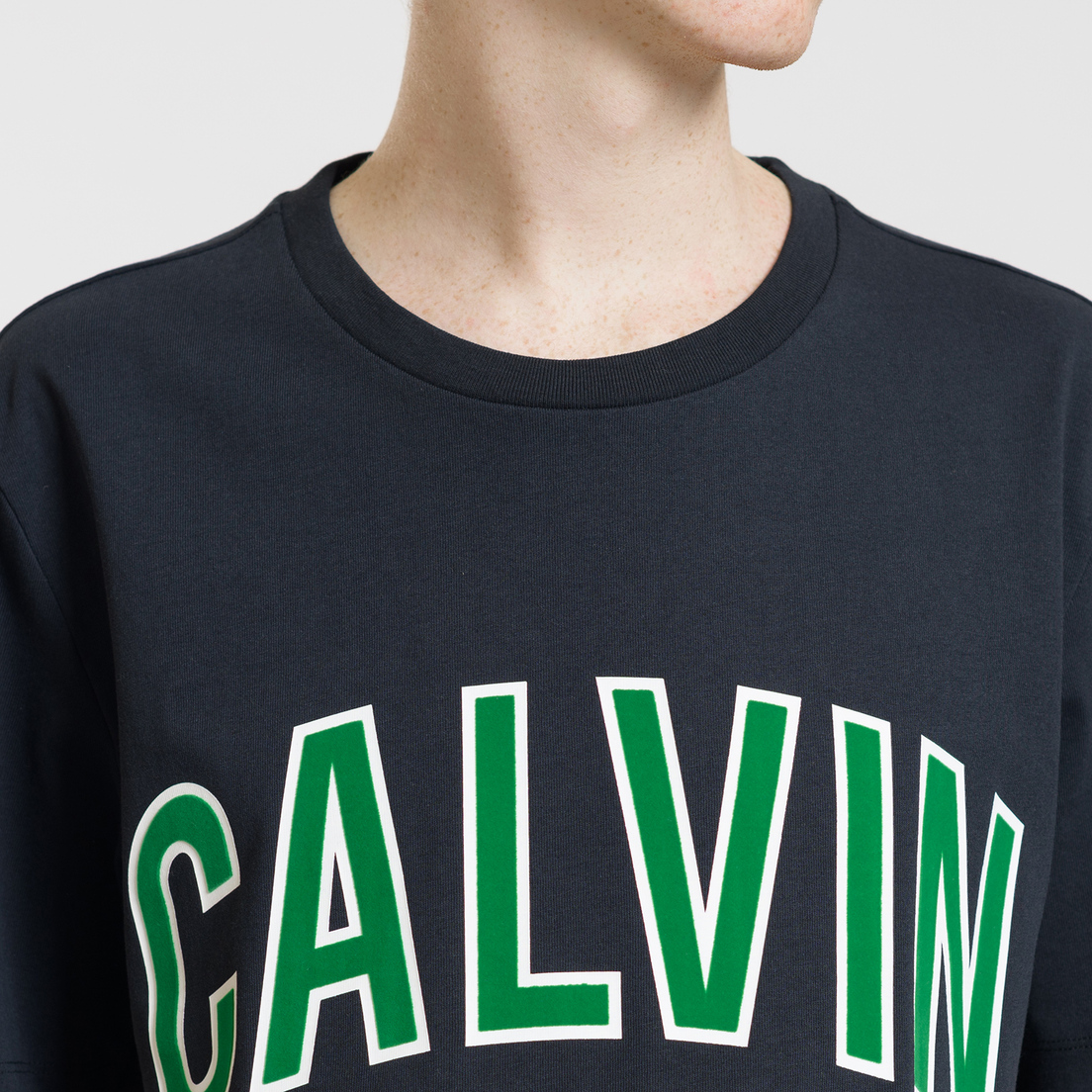 Calvin Klein Jeans Мужская футболка Curved Varsity