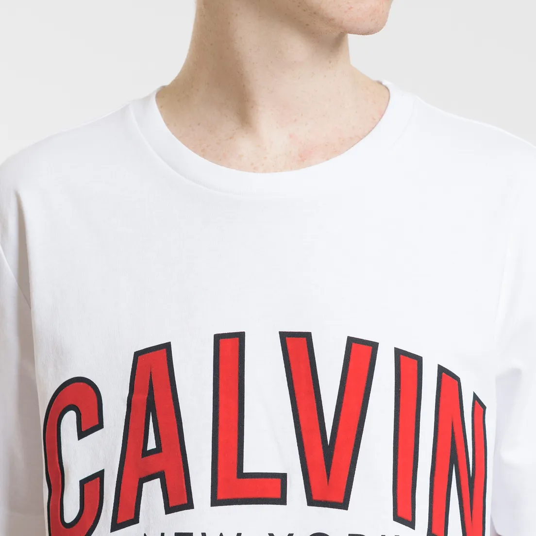 Calvin Klein Jeans Мужская футболка Curved Varsity