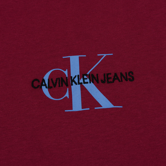 Мужская футболка Calvin Klein Jeans Embroidered Logo Beet Red