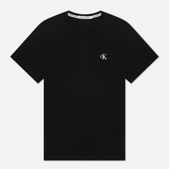 Мужская футболка Calvin Klein Jeans Essential Monogram Logo Black