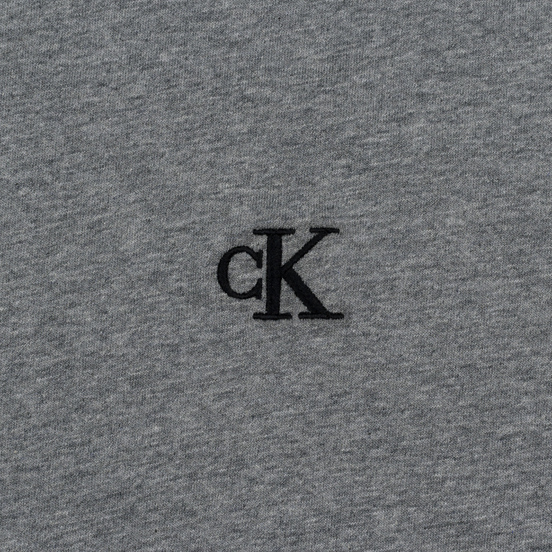 Мужская футболка Calvin Klein Jeans Essential Monogram Logo Mid Grey Heather