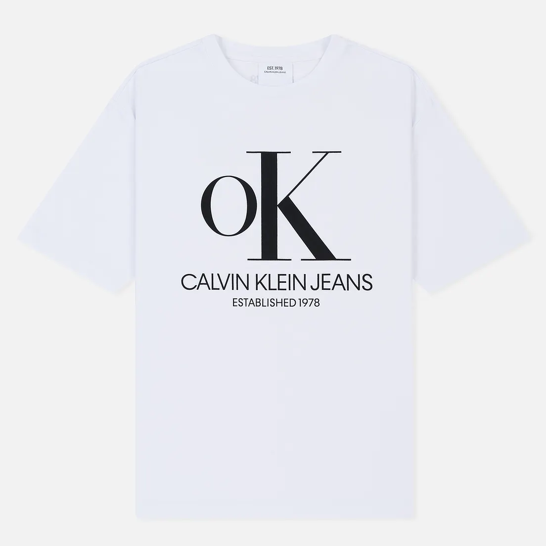 Calvin Klein Jeans Est. 1978 Мужская футболка Modernist Logo