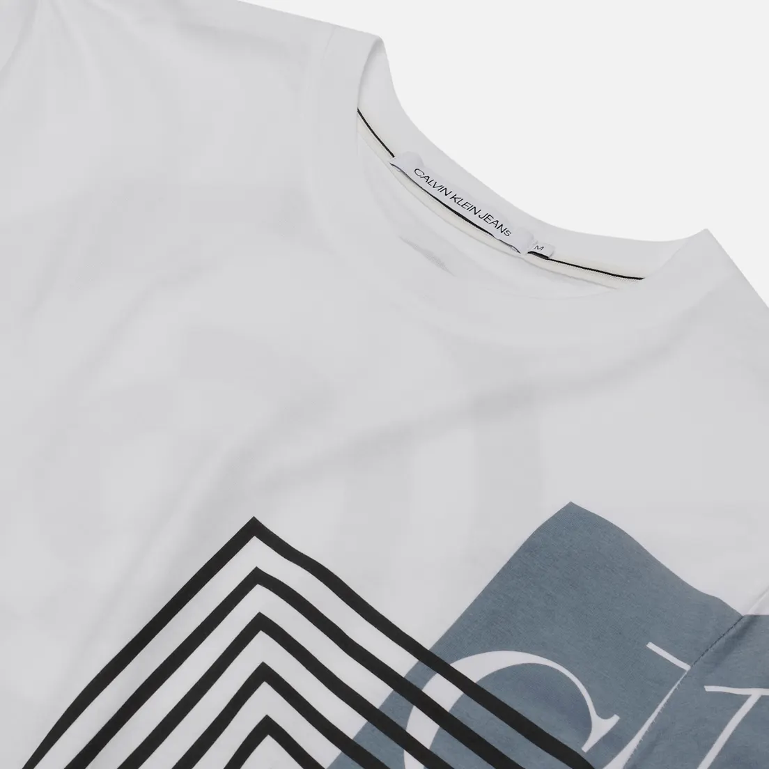 Calvin Klein Jeans Мужская футболка Flyer Off Placement