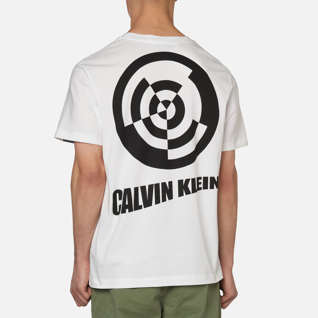 Calvin Klein Jeans Мужская футболка Flyer Off Placement