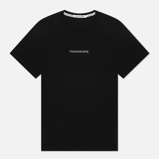 Мужская футболка Calvin Klein Jeans Instit Chest Logo Black