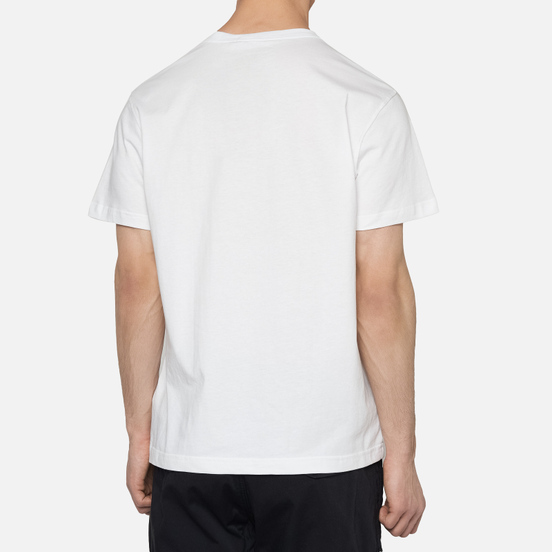 Мужская футболка Calvin Klein Jeans Instit Chest Logo Bright White