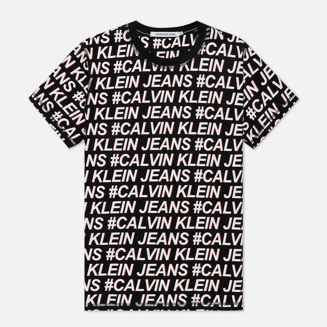 Calvin Klein Jeans Мужская футболка Logo All Over Print