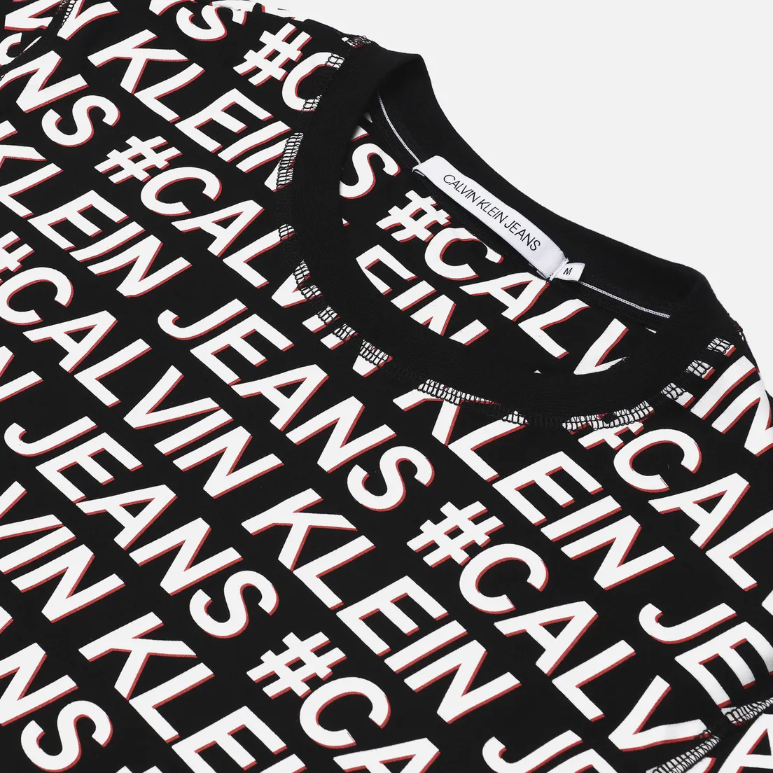 Calvin Klein Jeans Мужская футболка Logo All Over Print