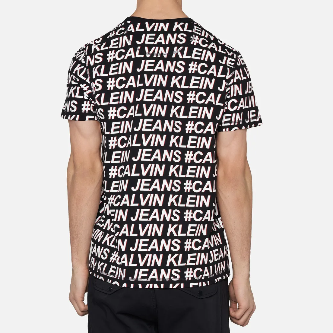Calvin Klein Jeans Мужская футболка Logo All Over Print