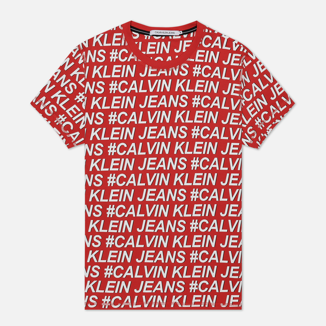 Calvin Klein Jeans Мужская футболка Logo All Over Print