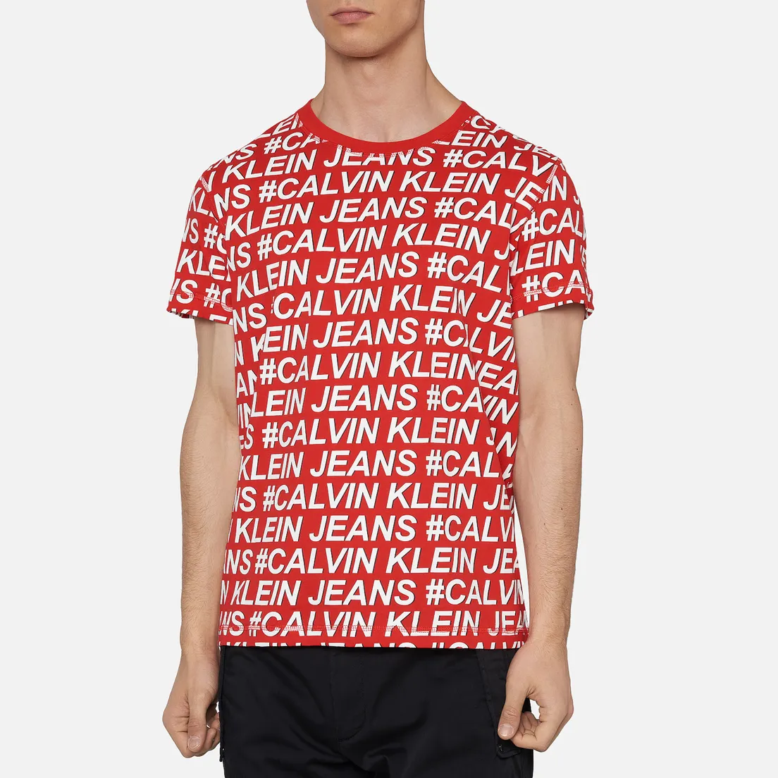 Calvin Klein Jeans Мужская футболка Logo All Over Print