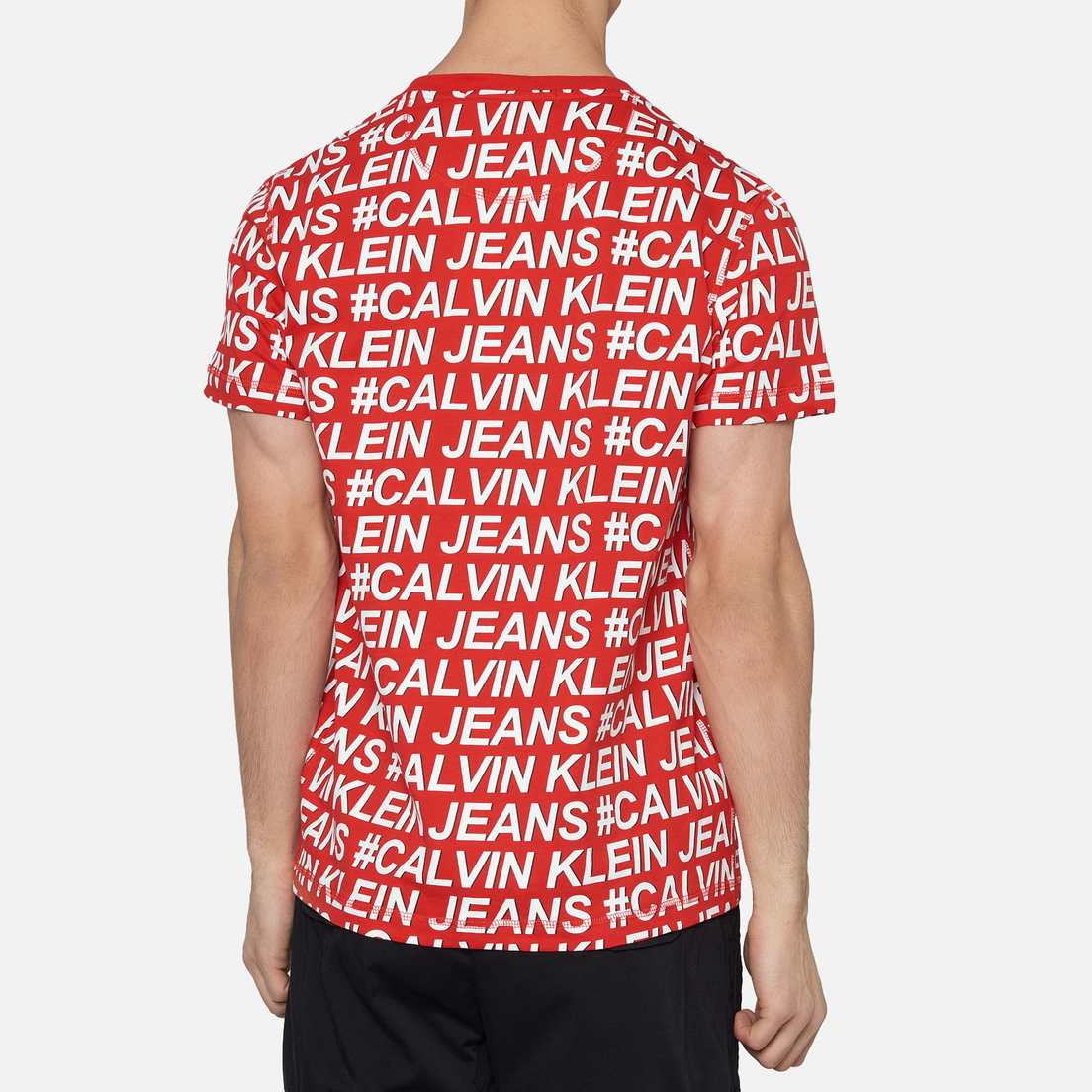 Calvin Klein Jeans Мужская футболка Logo All Over Print