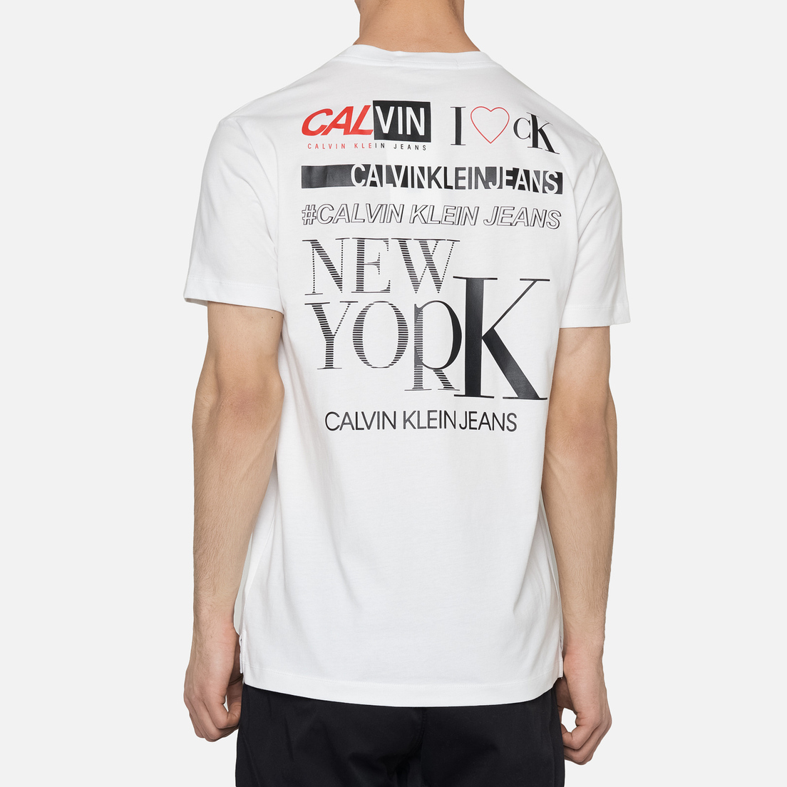 Calvin Klein Jeans Мужская футболка Multiple Logo