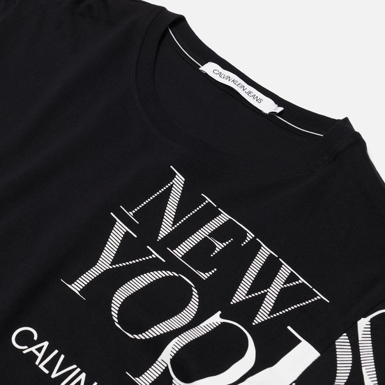 Мужская футболка Calvin Klein Jeans NY Logo Black