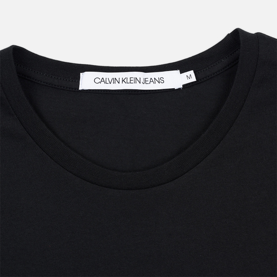 Мужская футболка Calvin Klein Jeans Slim Pocket Logo Black/Racing Red