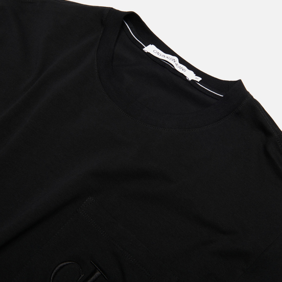 Мужская футболка Calvin Klein Jeans Tonal Pocket Monogram Black