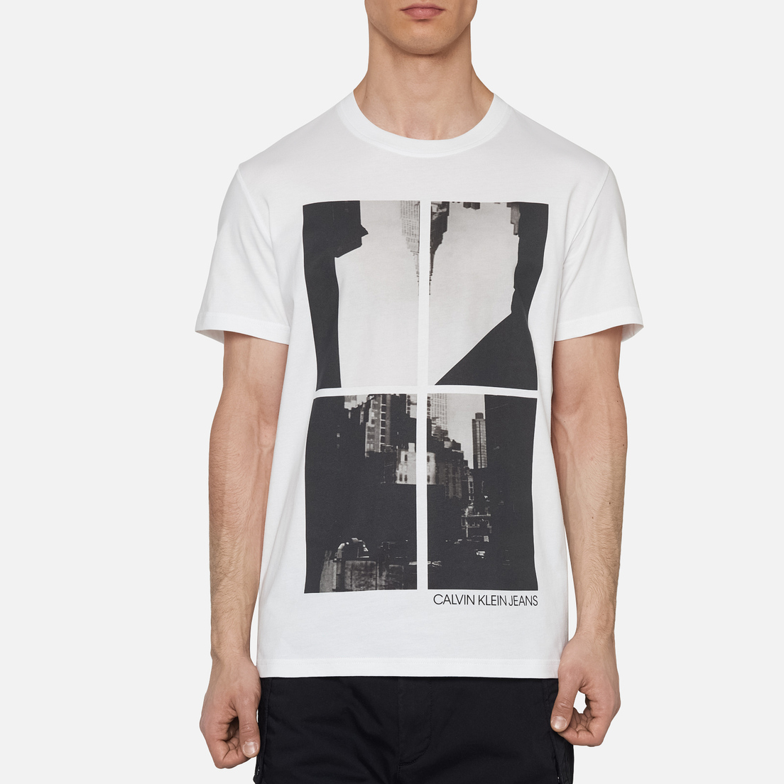 Calvin Klein Jeans Мужская футболка Upscaled Ny Photo Print