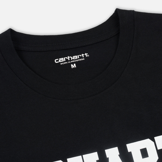 Мужская футболка Carhartt WIP College Graphic Print Black/White