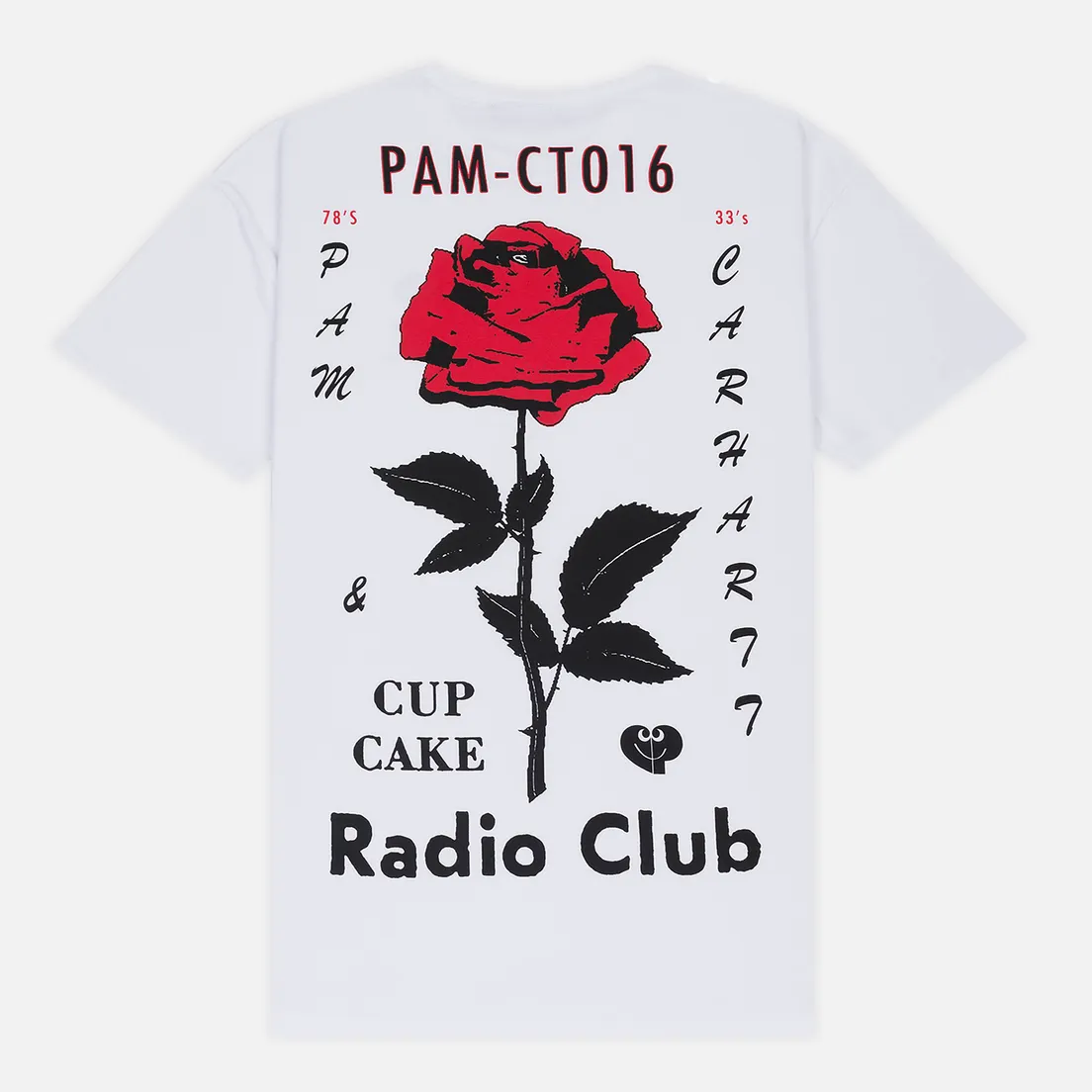 Carhartt WIP Мужская футболка x P.A.M. Radio Club L.A.