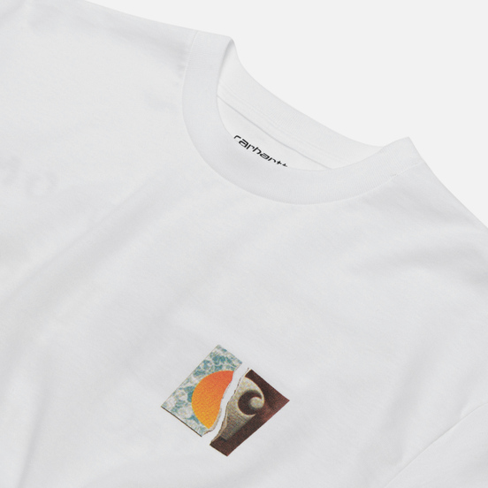 Мужская футболка Carhartt WIP S/S Backpages White