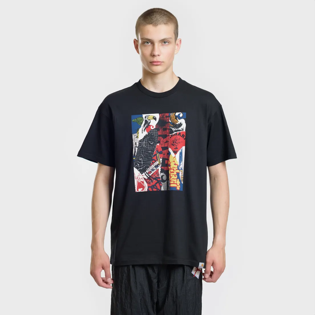 Carhartt WIP Мужская футболка S/S Patchwork