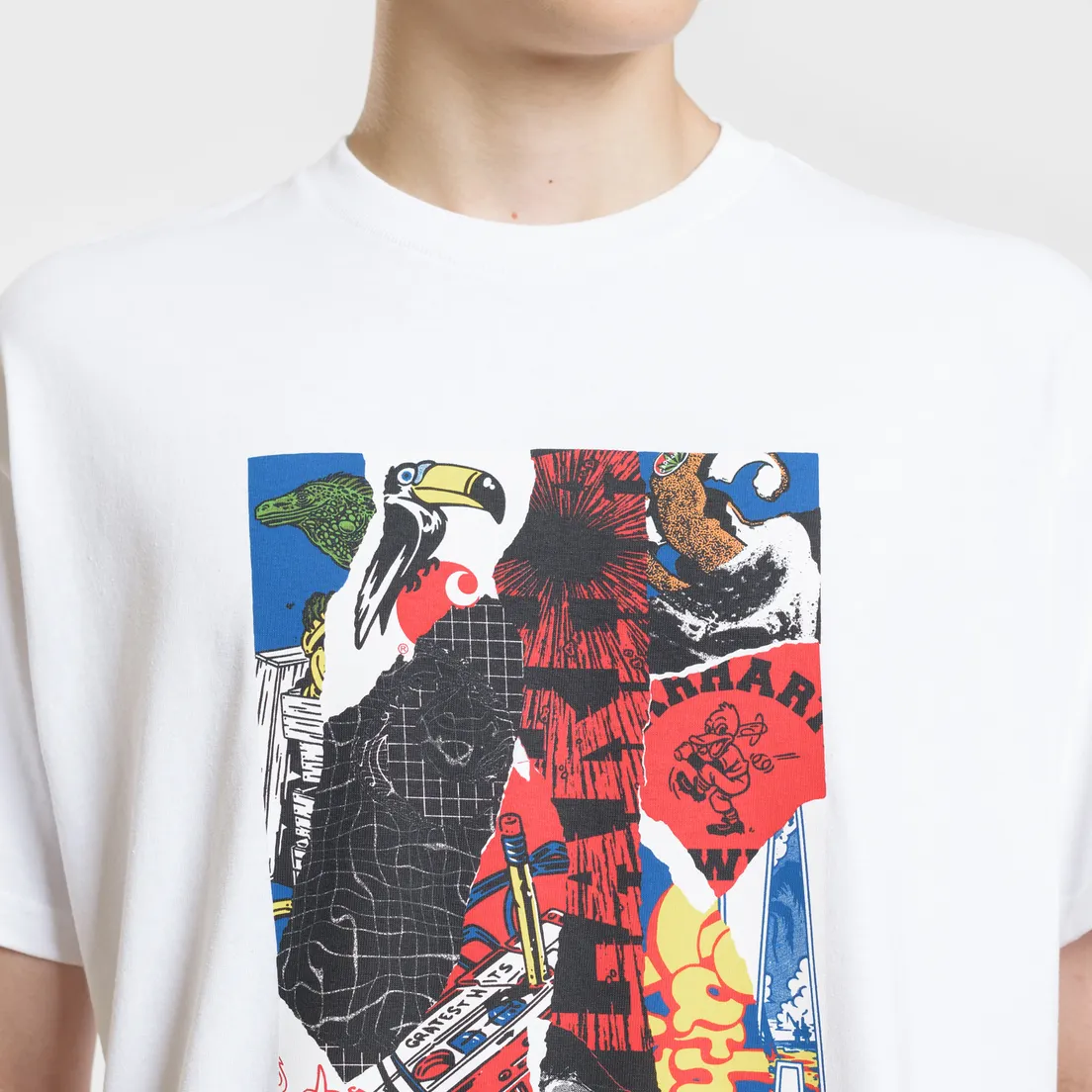 Carhartt WIP Мужская футболка S/S Patchwork