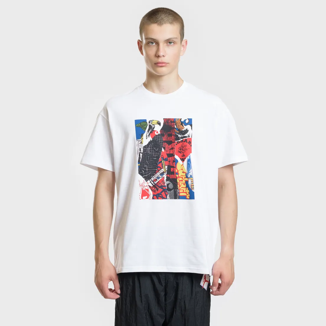 Carhartt WIP Мужская футболка S/S Patchwork