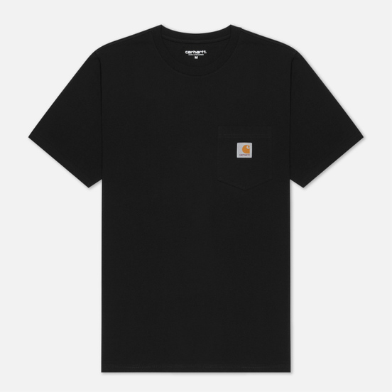 Мужская футболка Carhartt WIP S/S Pocket Black