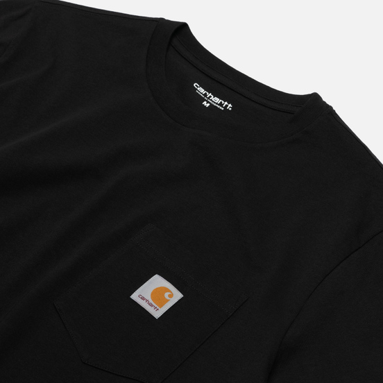 Мужская футболка Carhartt WIP S/S Pocket Black