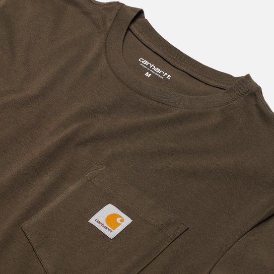 Мужская футболка Carhartt WIP S/S Pocket Cypress
