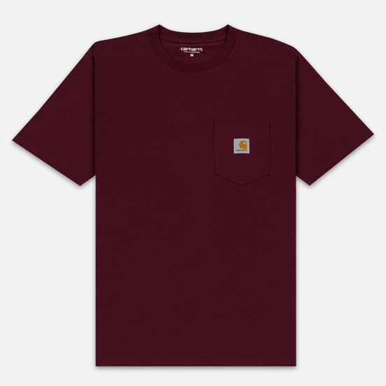 Мужская футболка Carhartt WIP S/S Pocket Merlot