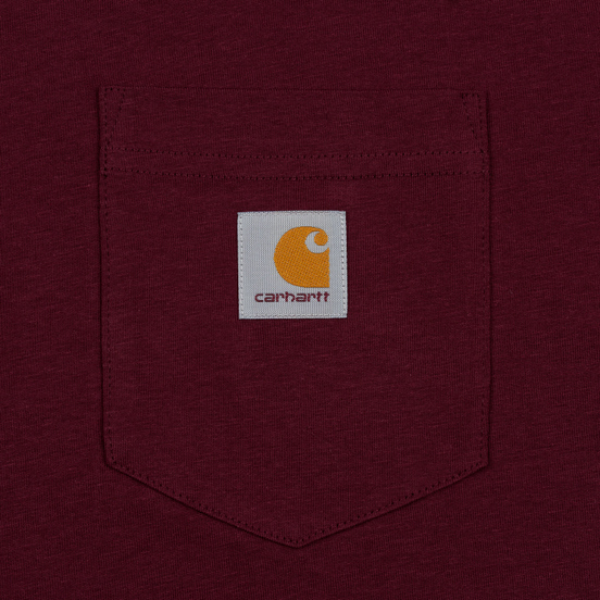 Мужская футболка Carhartt WIP S/S Pocket Merlot