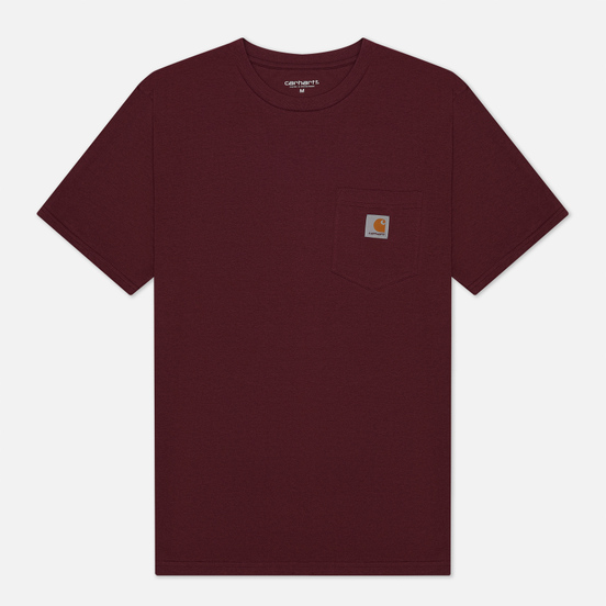 Мужская футболка Carhartt WIP S/S Pocket Shiraz