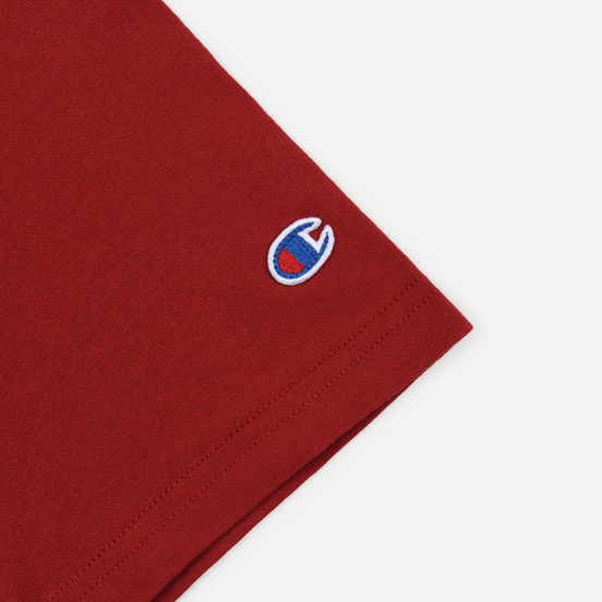 Мужская футболка Champion Reverse Weave Classic Crew Neck Premium Dark Red