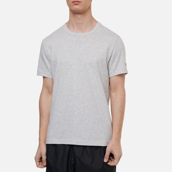 Мужская футболка Champion Reverse Weave Classic Crew Neck Premium Heather Grey