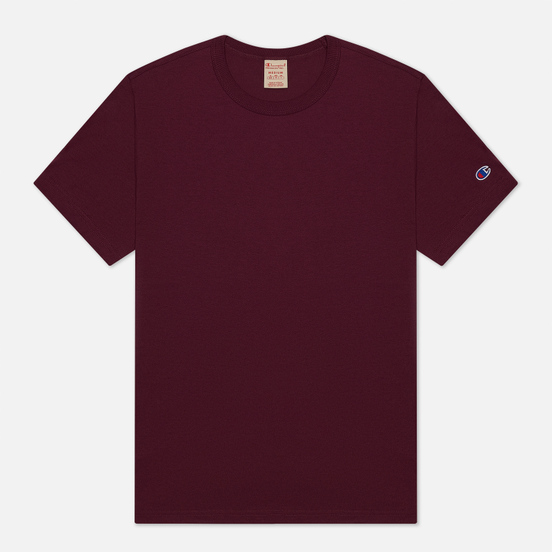 Мужская футболка Champion Reverse Weave Classic Crew Neck Premium Maroon