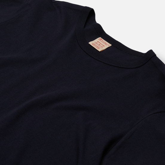 Мужская футболка Champion Reverse Weave Classic Crew Neck Premium Navy