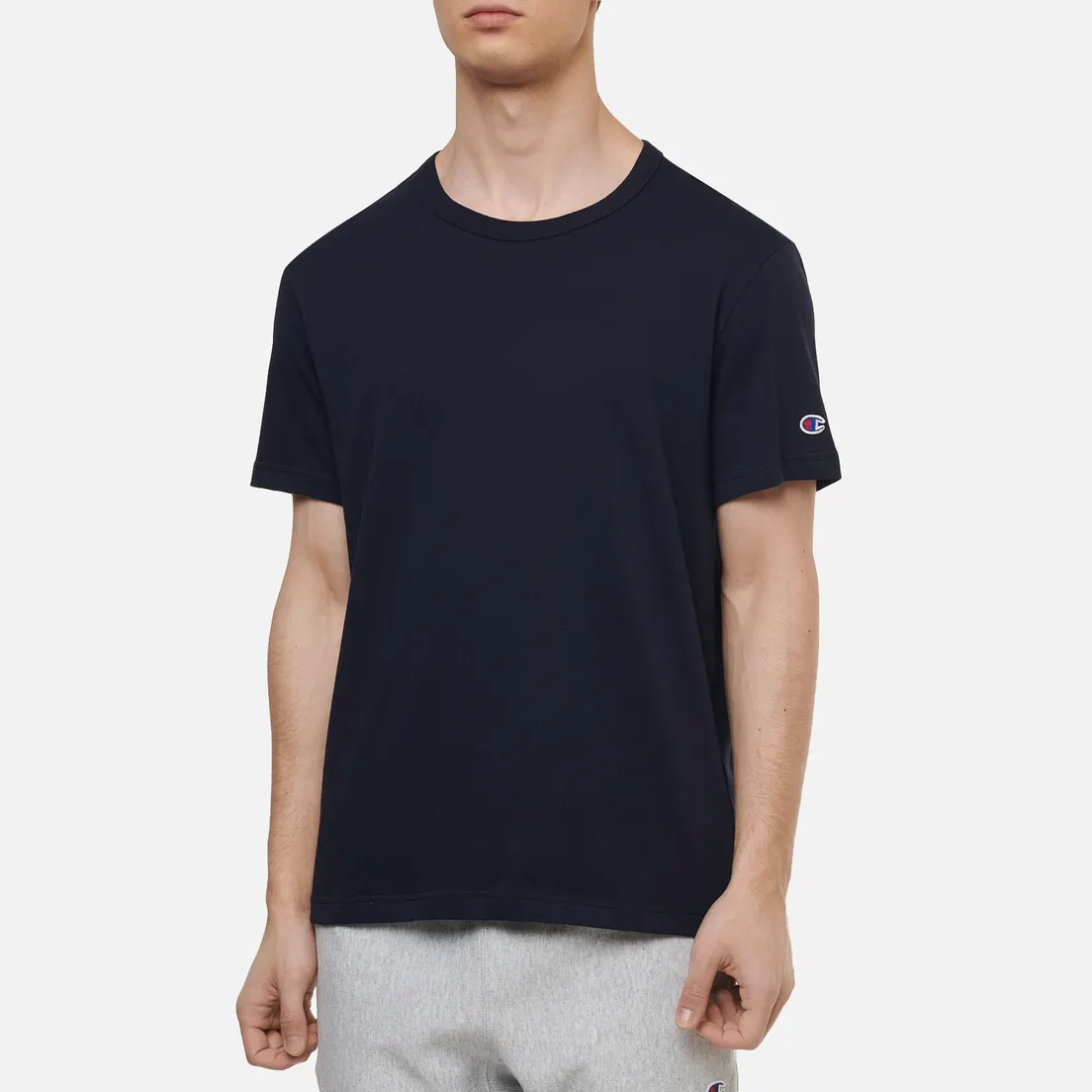 Champion Reverse Weave Мужская футболка Classic Crew Neck Premium