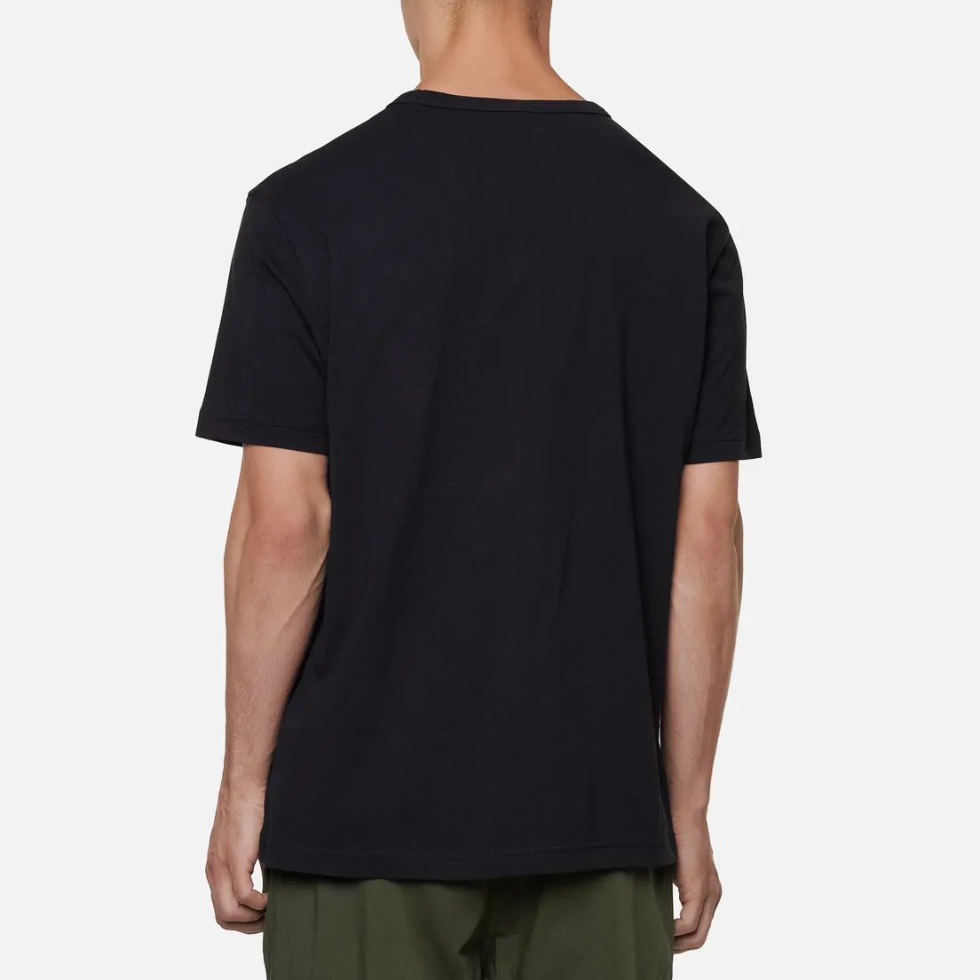 Champion Reverse Weave Мужская футболка Classic Crew Neck Script Logo