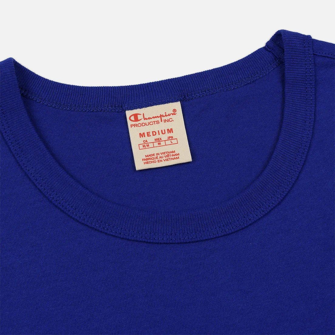 Champion Reverse Weave Мужская футболка Classic Crew Neck Script Logo