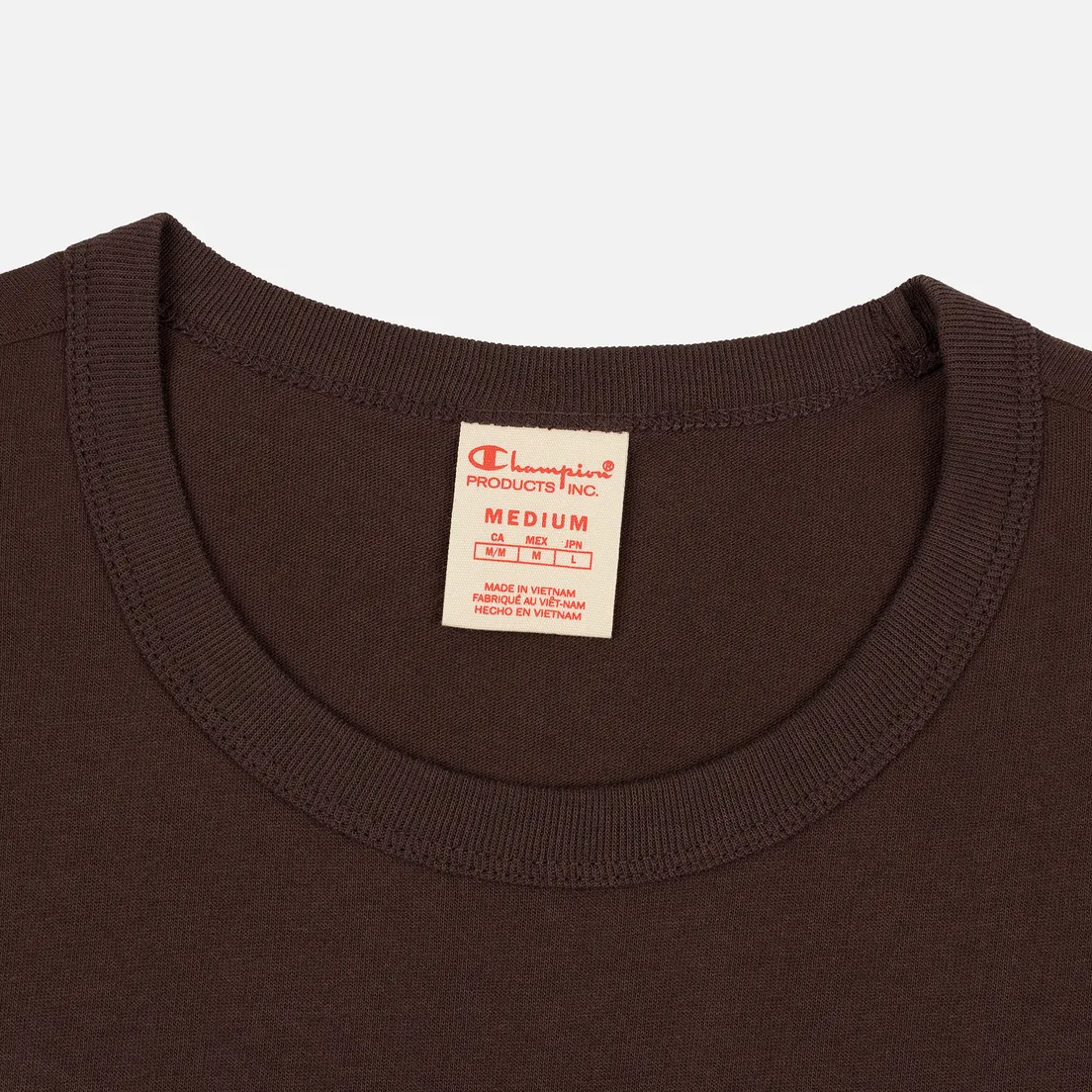 Champion Reverse Weave Мужская футболка Classic Crew Neck Script Logo