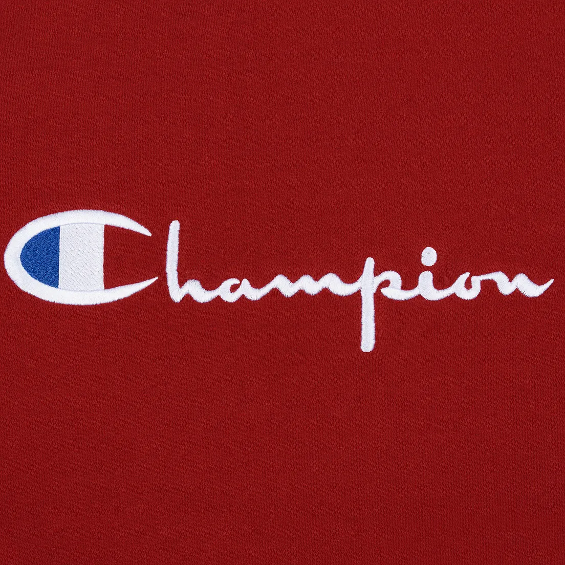 Champion Reverse Weave Мужская футболка Classic Crew Neck Script Logo