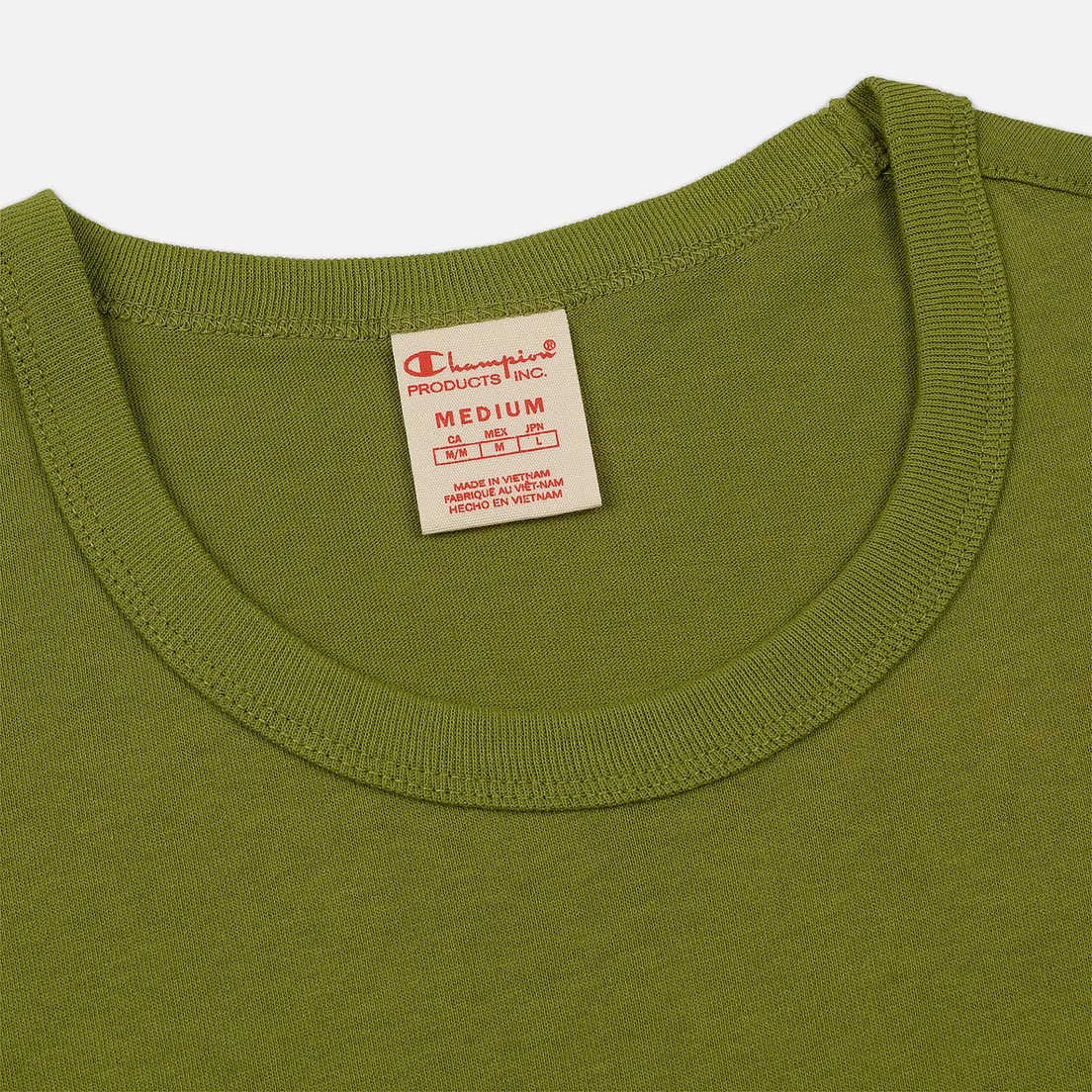 Champion Reverse Weave Мужская футболка Classic Crew Neck Script Logo